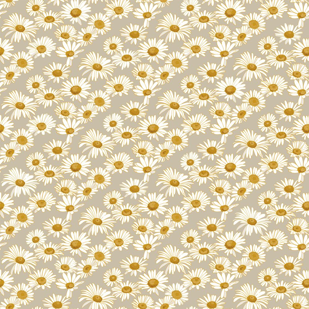 Tempaper Daisies Kids Peel and Stick Wallpaper By Novogratz