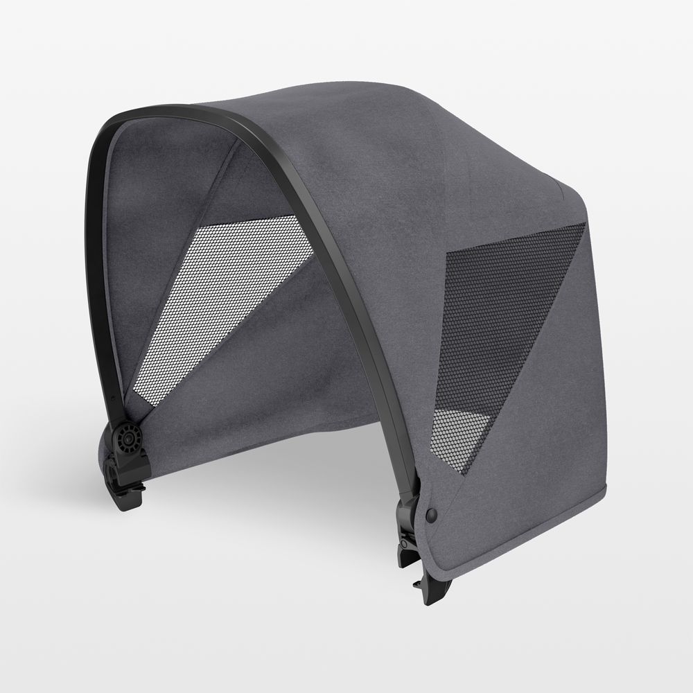 Veer Cruiser Wagon Gray Granite Retractable Canopy
