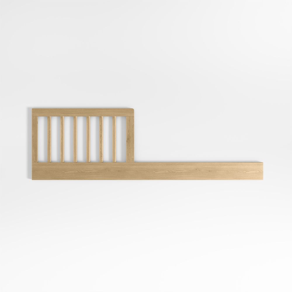 Bodie Natural Oak Wood Toddler Bed Rail