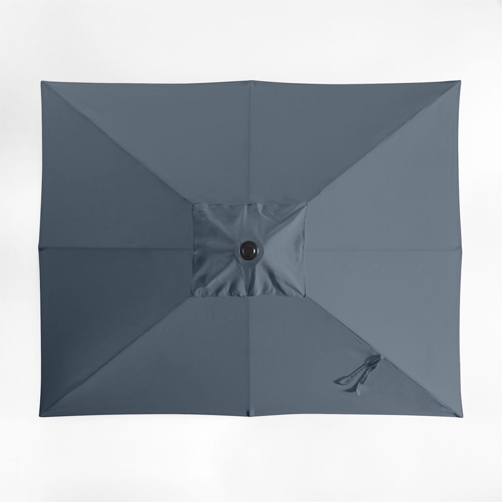 10' Rectangle Sunbrella Cast Harbor Outdoor Patio Umbrella Cover