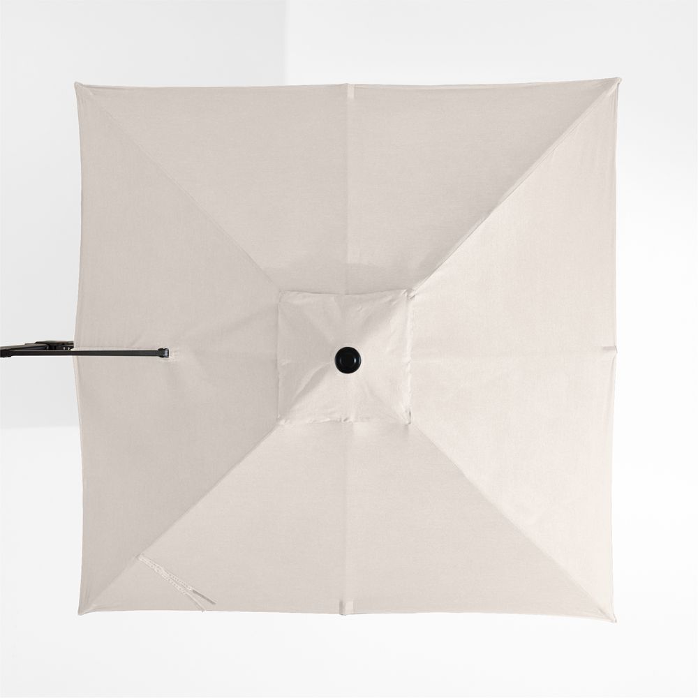 9' Square Sunbrella Canvas Canvas Outdoor Cantilever Patio Umbrella Cover