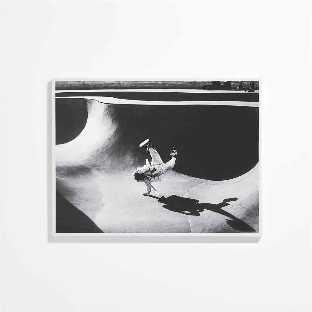 Skateboarder Large Framed Wall Art