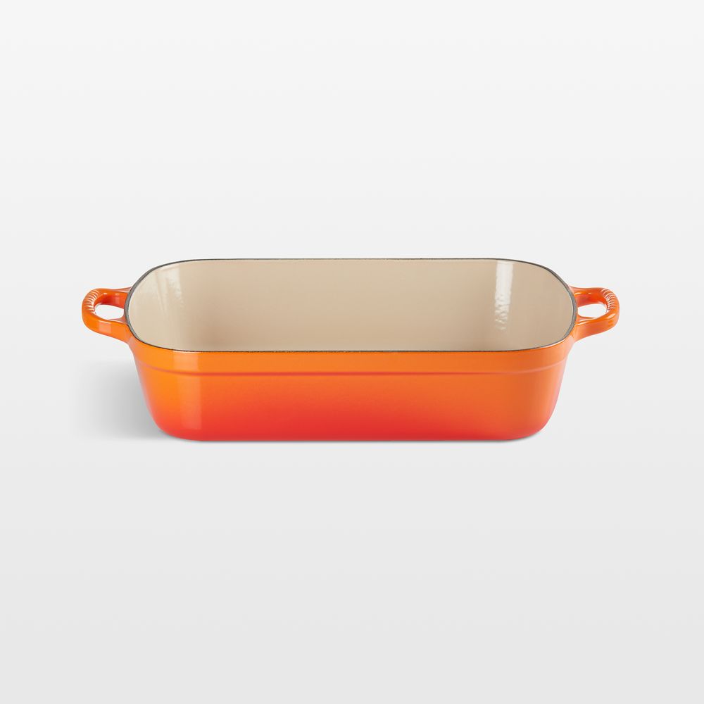 Le Creuset Signature 5.25-Qt. Flame Enameled Cast Iron Rectangular Roaster