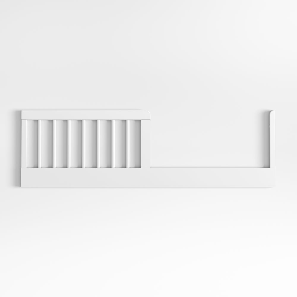 Hampshire White Wood Toddler Bed Rail