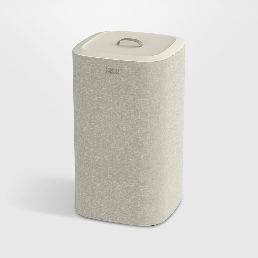Joseph Joseph Tota 60L Dual Laundry Basket Ecru
