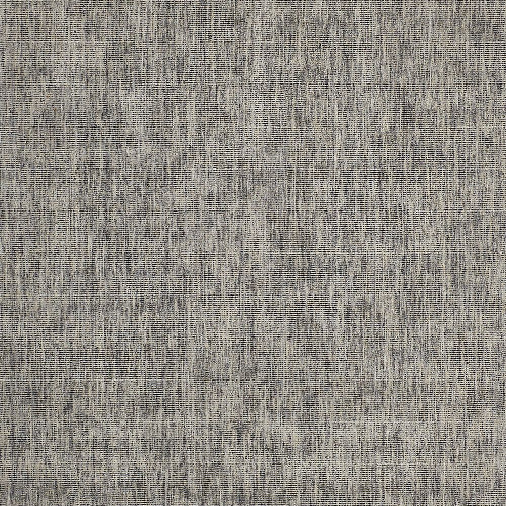 Vienne Wool Striped White and Blue Rug Swatch 12"x18"