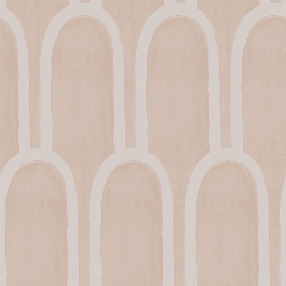 Tempaper Queen Emma Pink Kids Peel and Stick Wallpaper