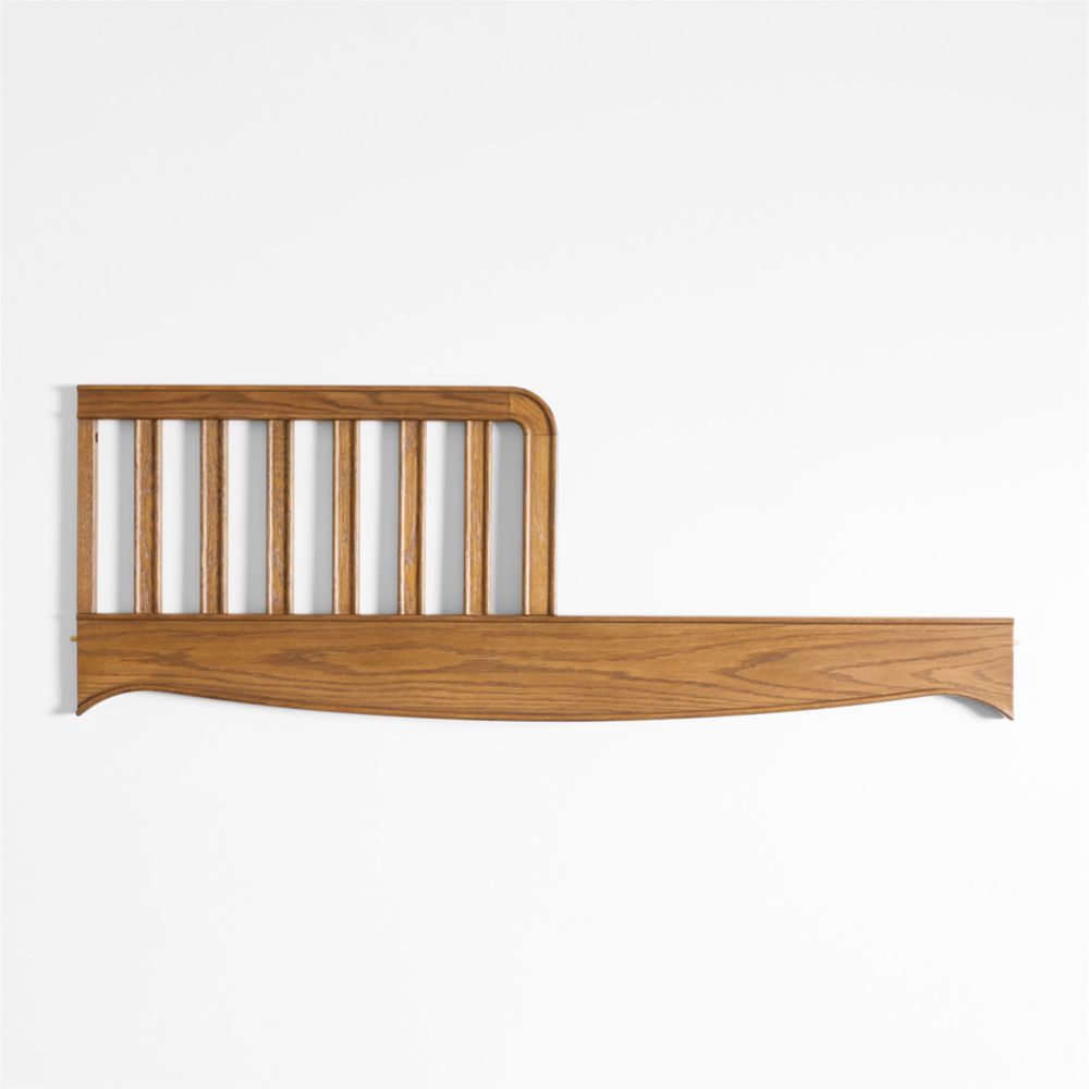 Bacton Oak Wood Toddler Bed Rail by Jake Arnold