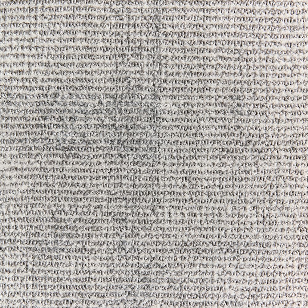 Monaco Performance Handwoven Grey Rug Swatch 12"x18"