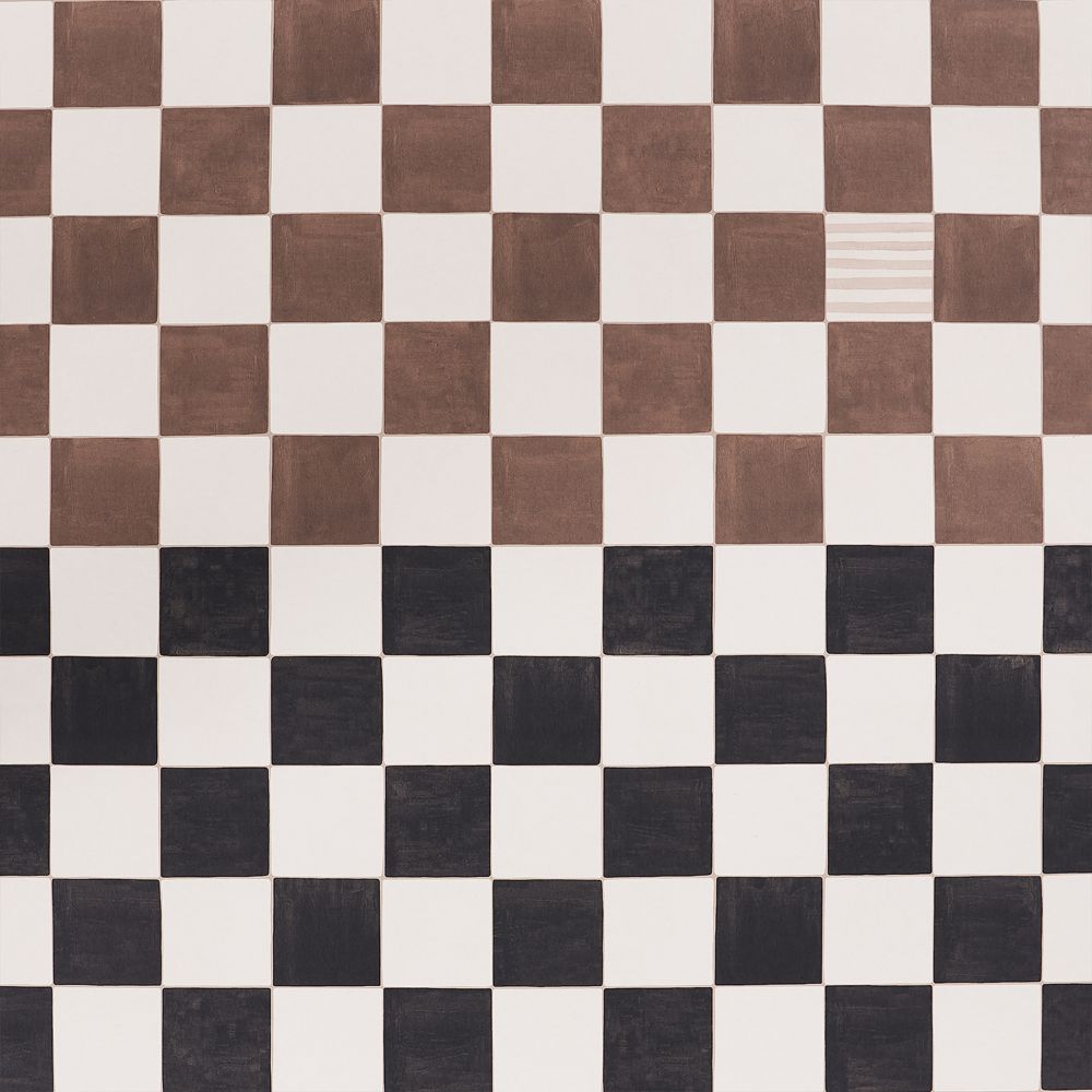 Backdrop Gambit Cocoa and Charcoal Wallpaper
