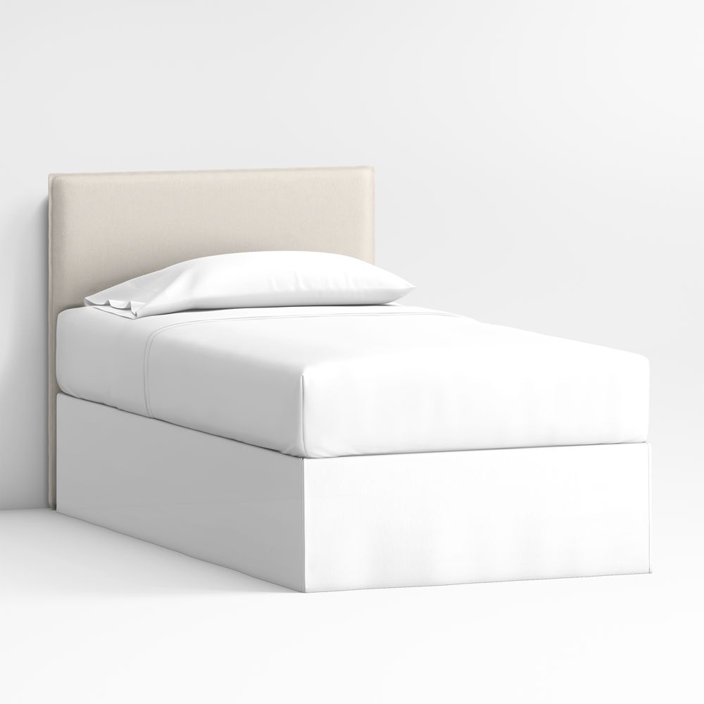 Noa Cream Upholstered Flange Kids Headboard