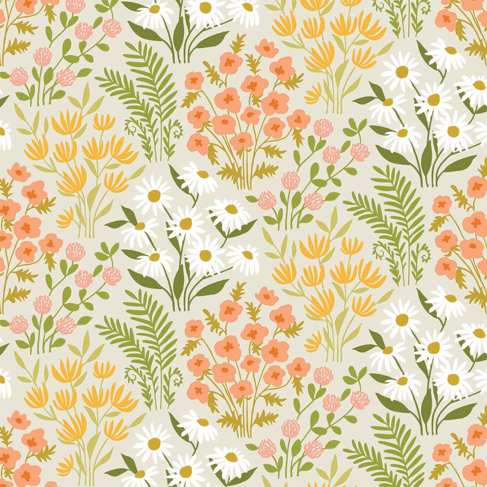 Chasing Paper Beaver Meadow Peel and Stick Wallpaper