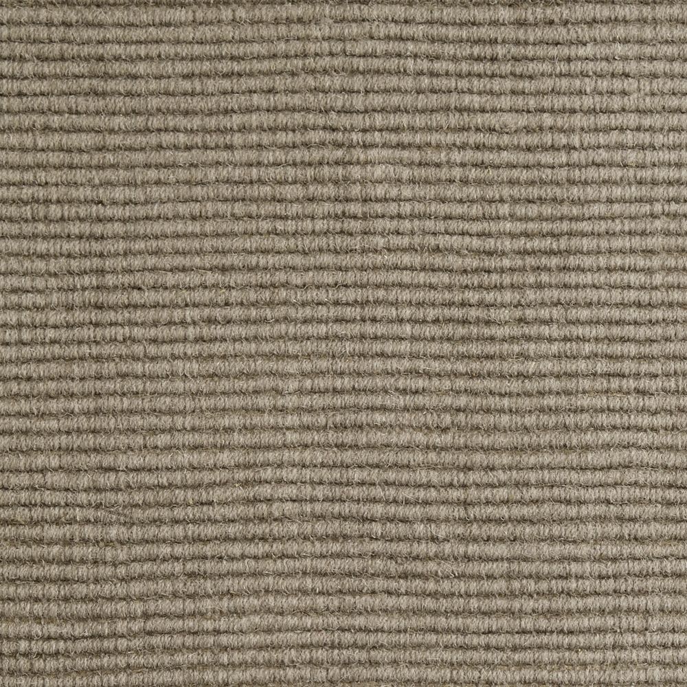 Kenmare Wool & Jute Handwoven Grey Rug Swatch 12"x18"