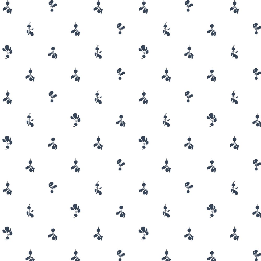 Chasing Paper Denim Radish Removable Wallpaper