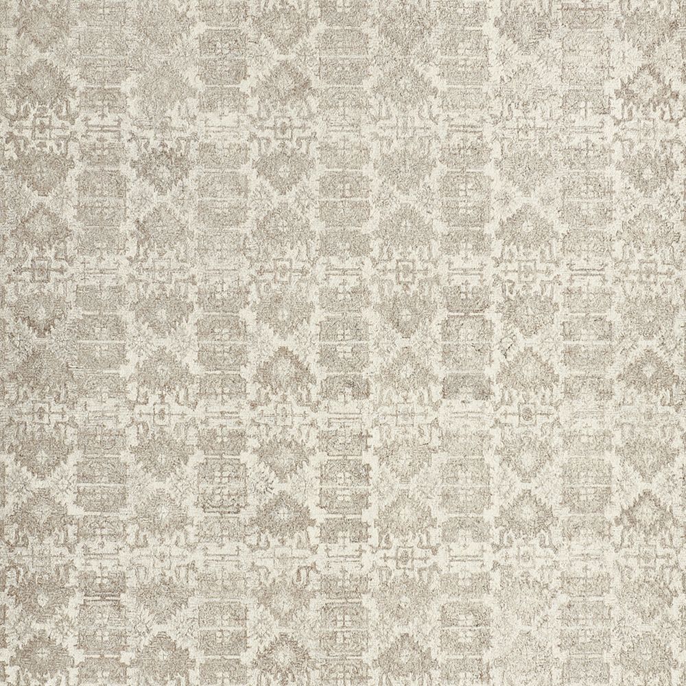 Alvarez Wool Hand-Tufted Ivory Area Rug Swatch