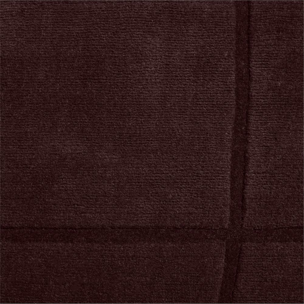 Modena Premium Wool Handwoven Burgundy Rug Swatch 12"x18"