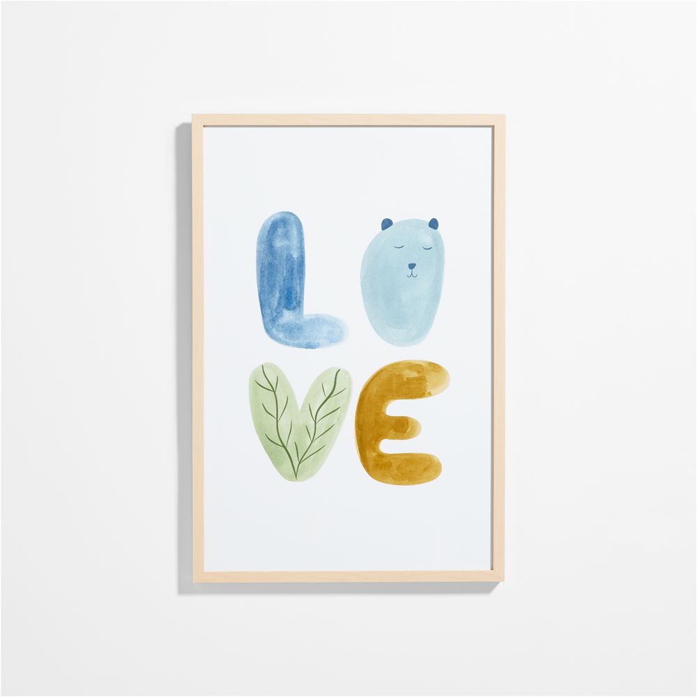 Love Large Framed Wall Art