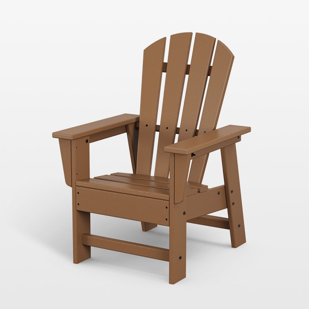 Teak Outdoor Kids Adirondack Chair by POLYWOOD 