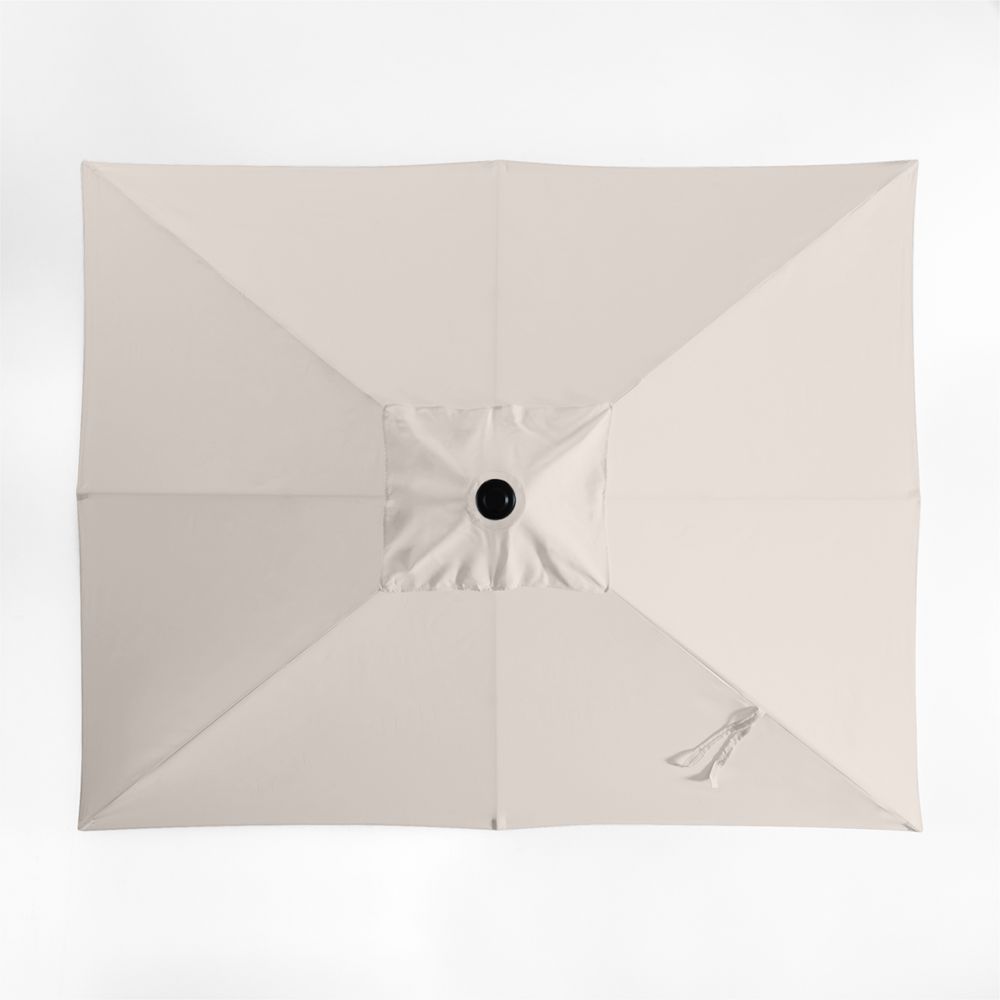 10' Rectangle Sunbrella Canvas Canvas Outdoor Patio Umbrella Cover