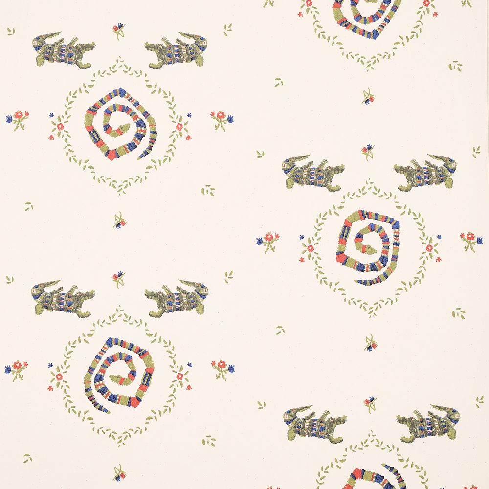 Backdrop Reptilia Bright Multicolor Wallpaper