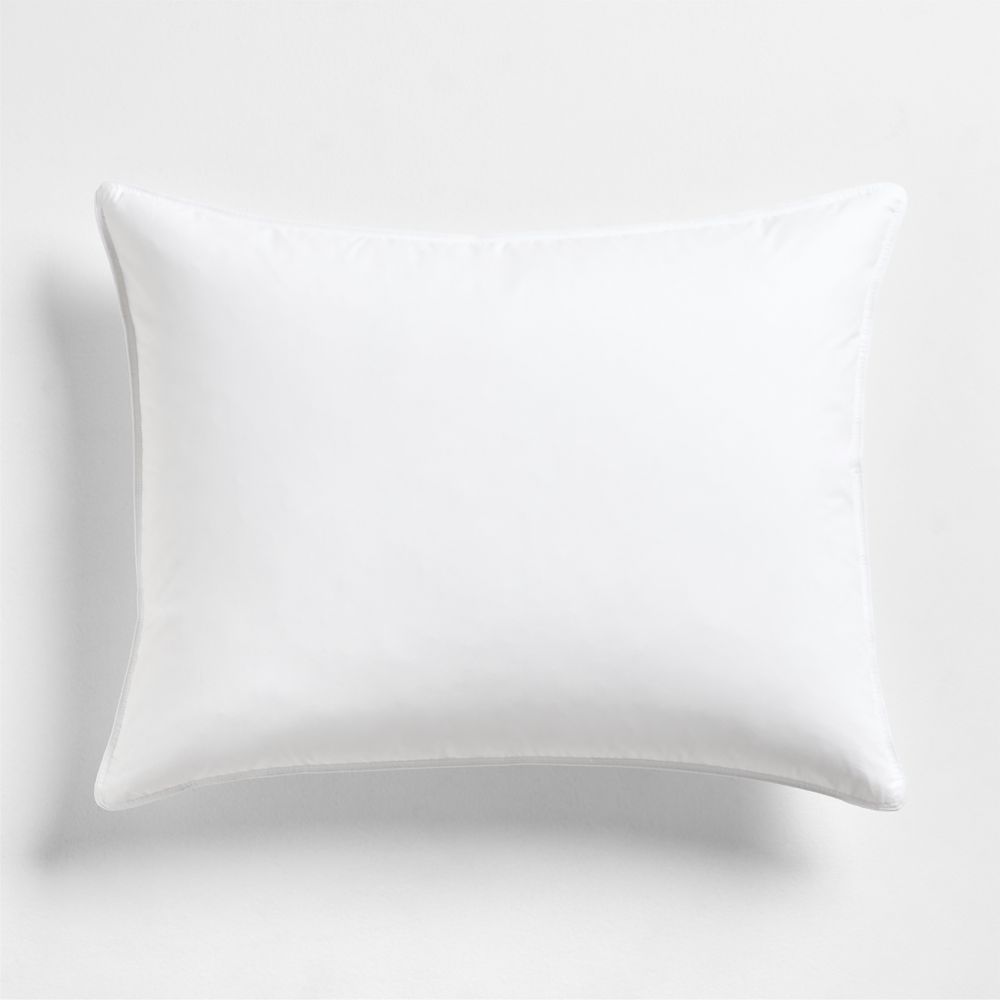 Essential Organic Cotton Down Feather Sham Bed Pillow Insert