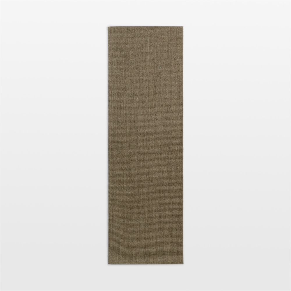 Sisal Heritage Taupe Runner Rug 2'10"x9'