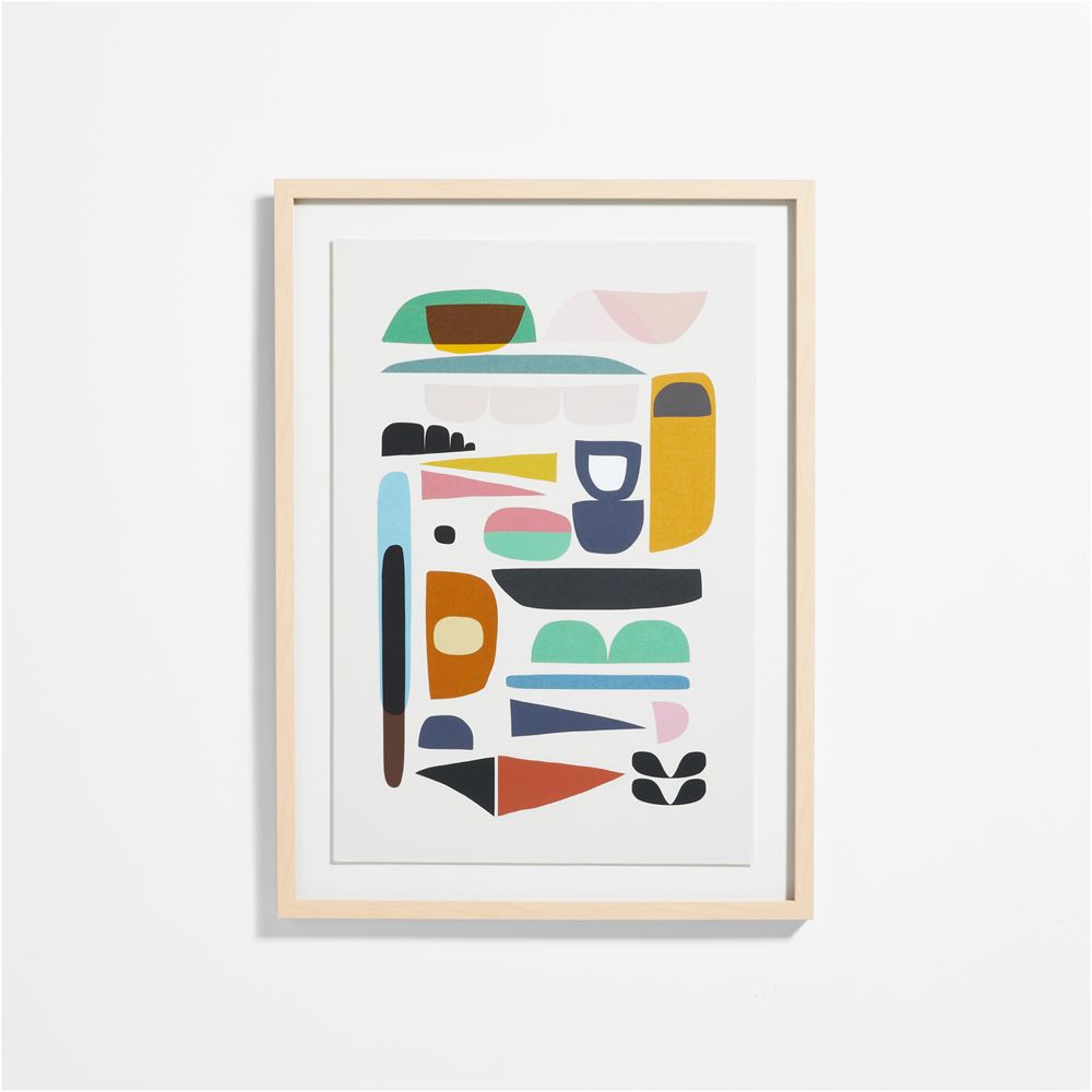 Abstract Large Framed Wall Art