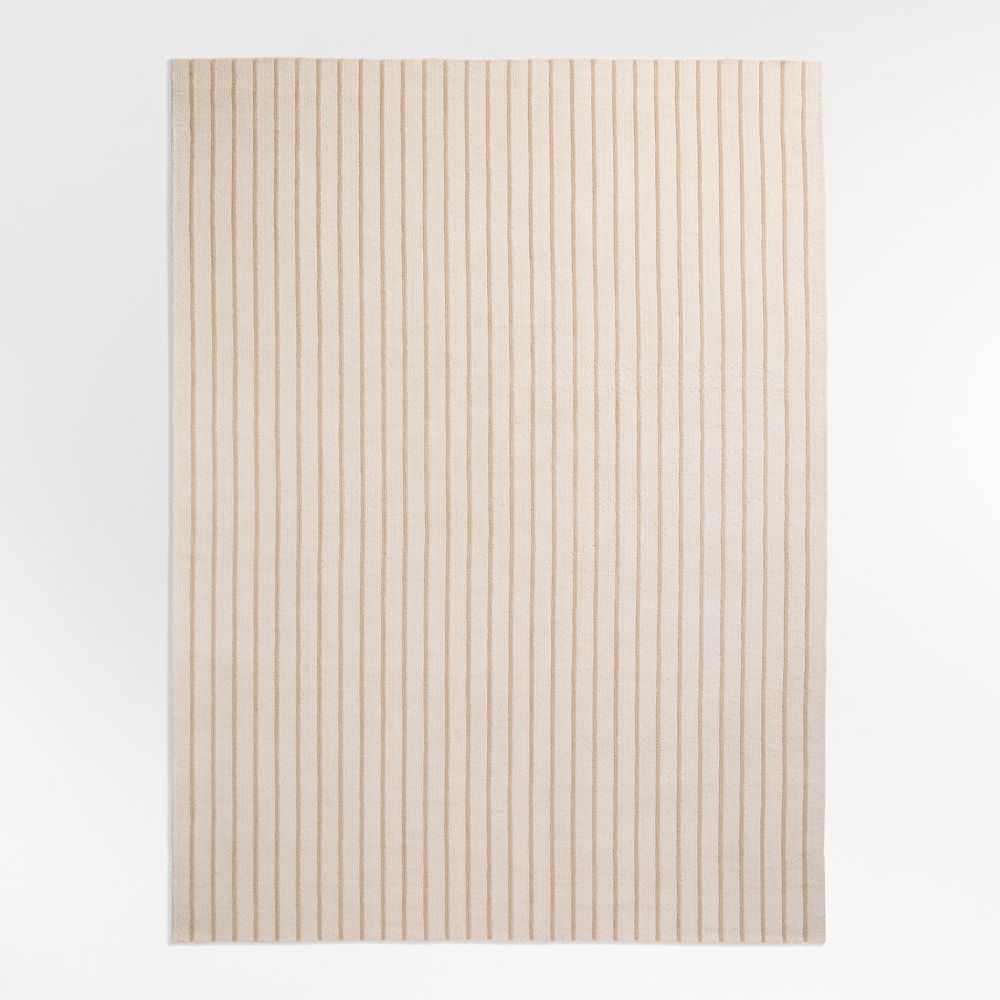 Brighton Wool Handwoven Ivory Rug