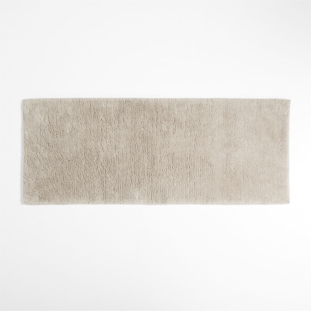 Rylan Organic Cotton Natural Taupe Bath Mats