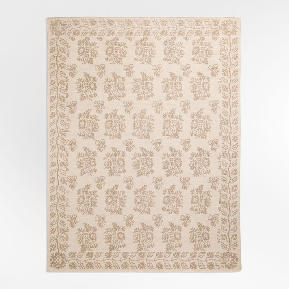 Manor Performance Handknotted Ivory Rug