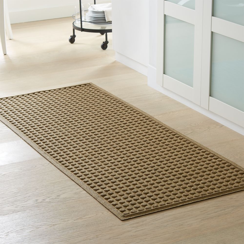 Thirsty Dots Flax Doormat 30"x71"