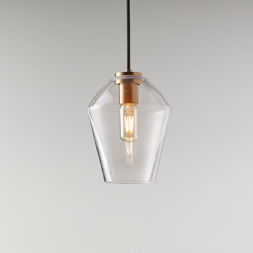 Arren Brass Fixture Single Pendant Lights