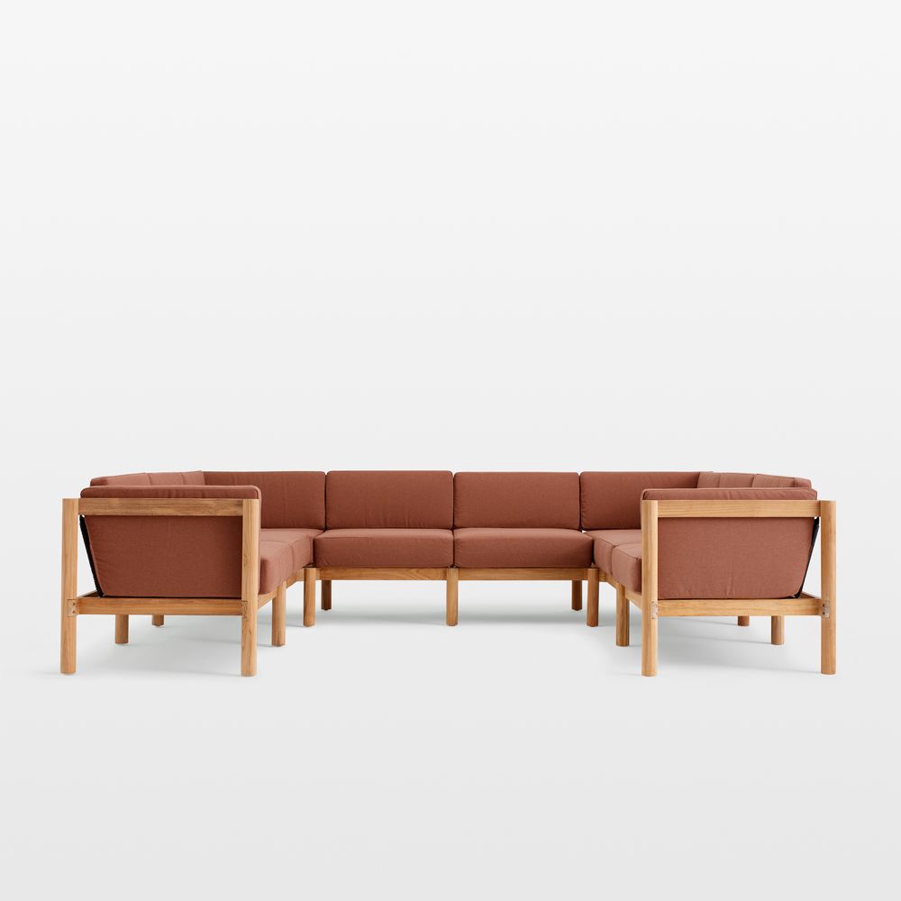 Neighbor Haven 8-Piece U-Shaped Outdoor Sectional Sofa