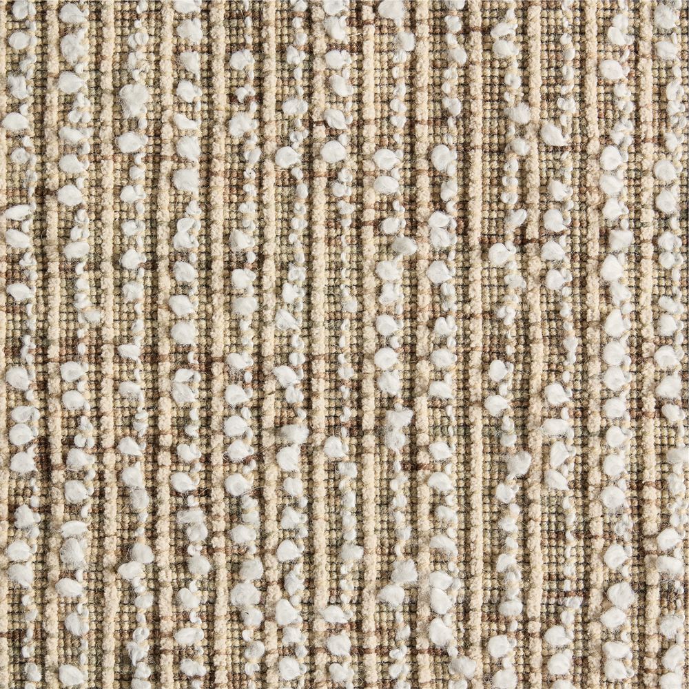 Venice Performance Wool Blend Handwoven Multicolor Green Rug Swatch 12"x18"