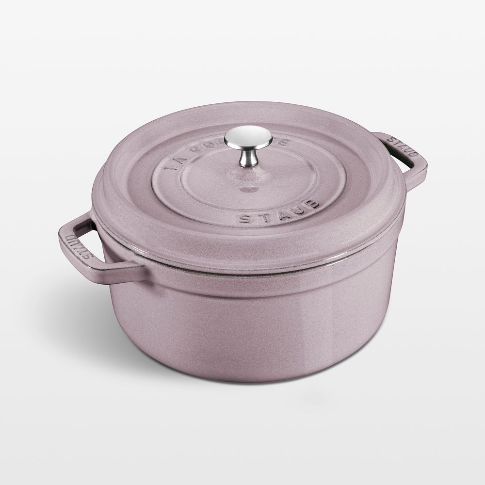Staub 7-Qt. Lilac Round Cocotte