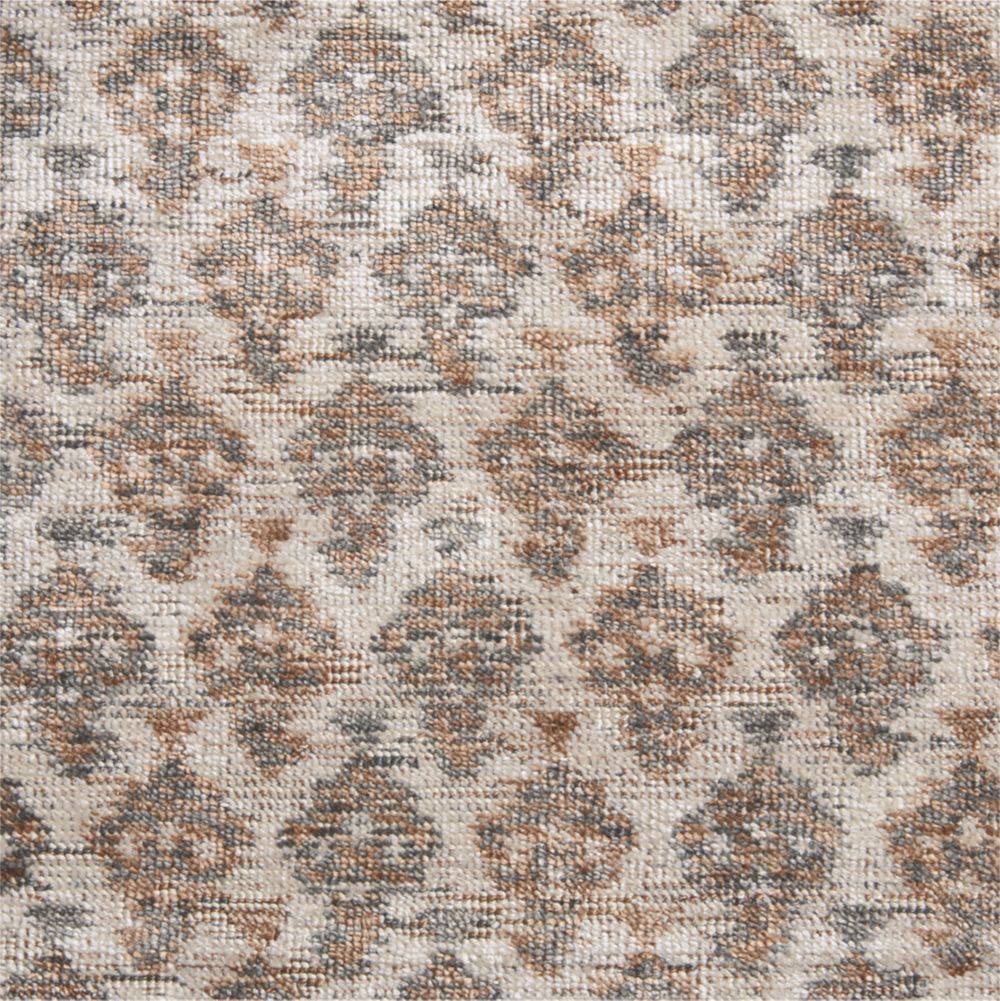 Paris Wool Blend Traditional Handwoven Earth Rug Swatch 12"x18"