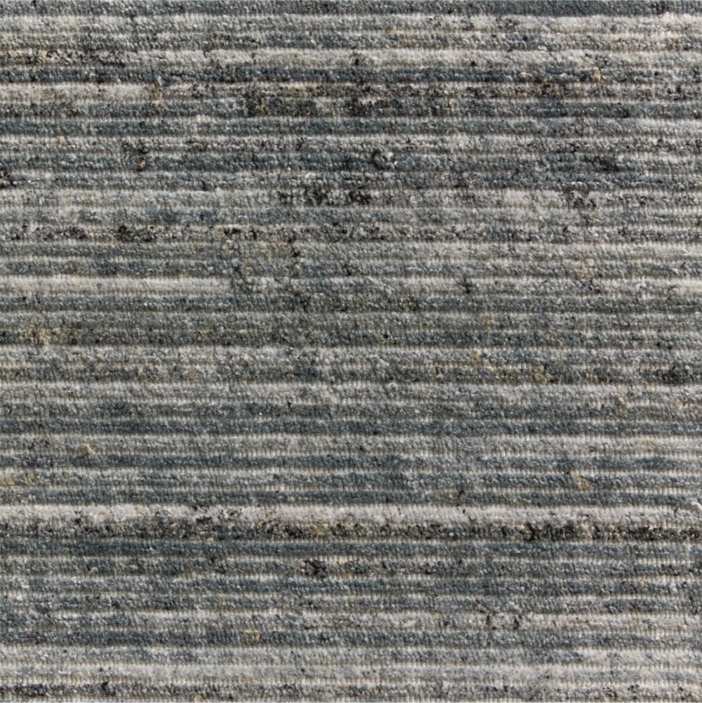 Antwerp Performance Handwoven Nickel Grey Rug Swatch 12"x18"