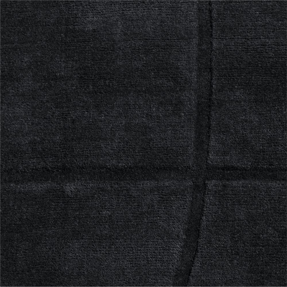 Modena Premium Wool Handwoven Navy Rug Swatch 12"x18"