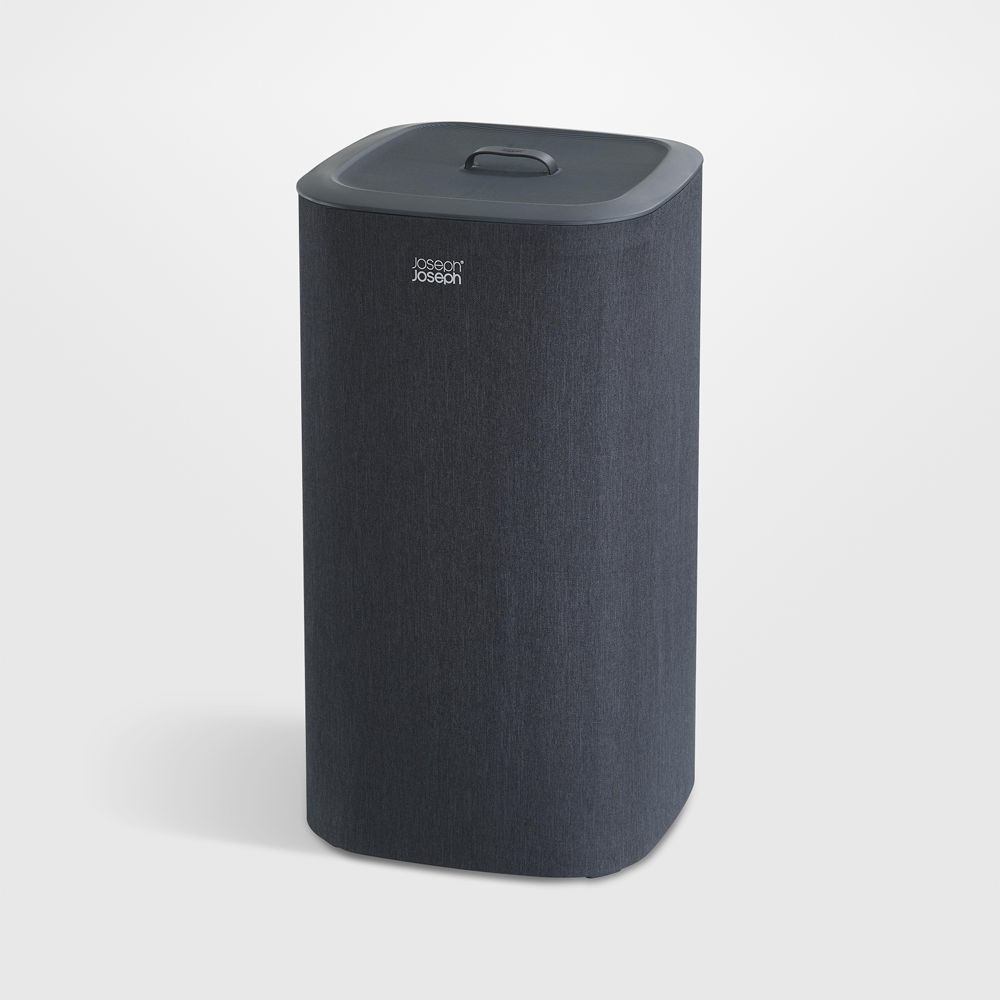 Joseph Joseph Tota 60L Dual Laundry Basket Carbon Black