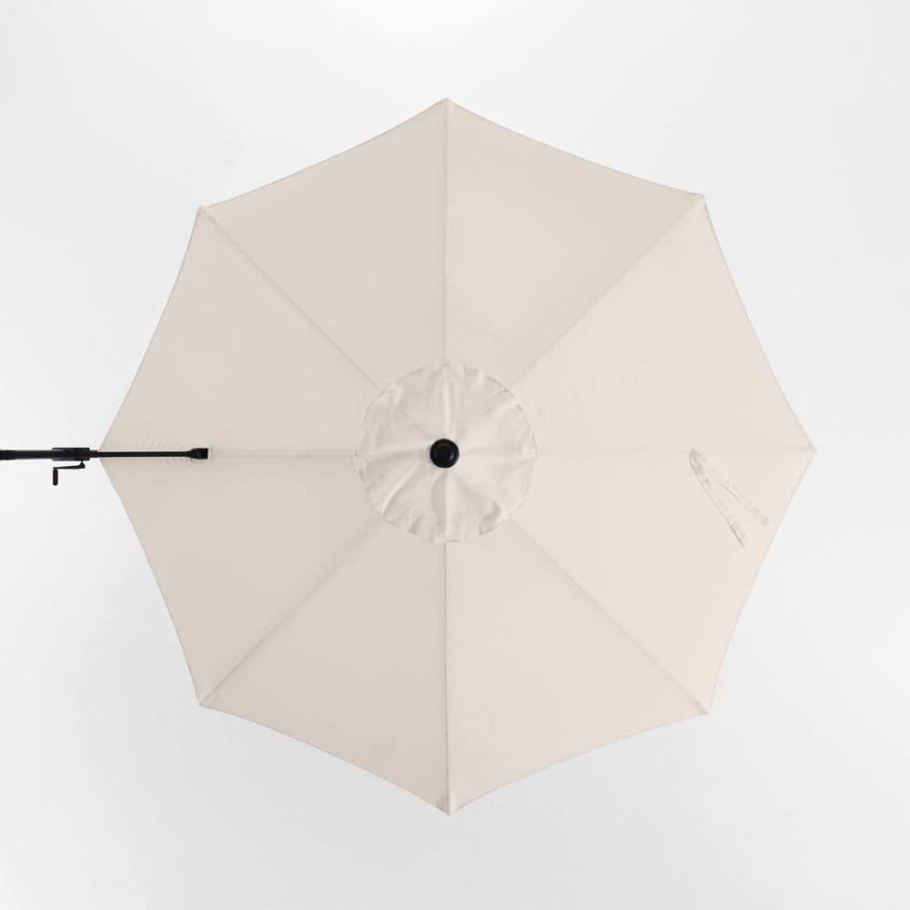 10' Round Sunbrella Canvas Canvas Outdoor Cantilever Patio Umbrella Cover