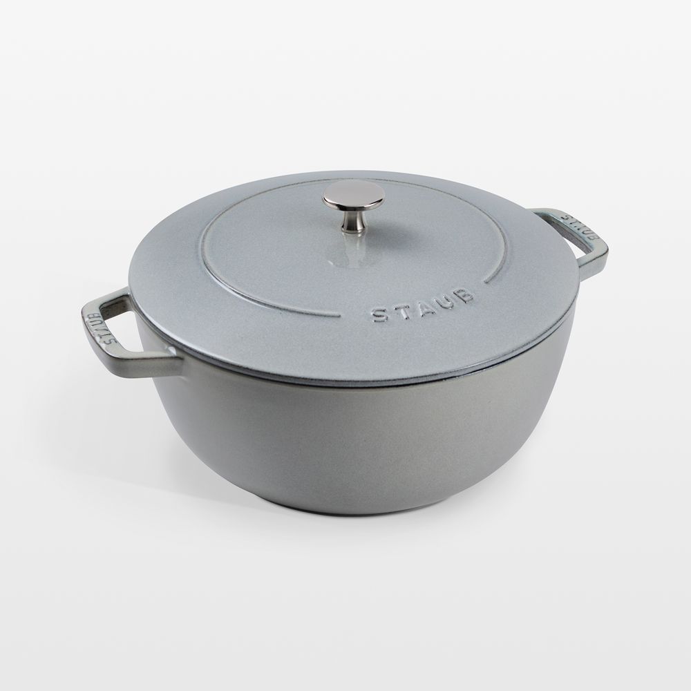 Staub White Truffle Cast Iron 5-Qt. Essential French Oven
