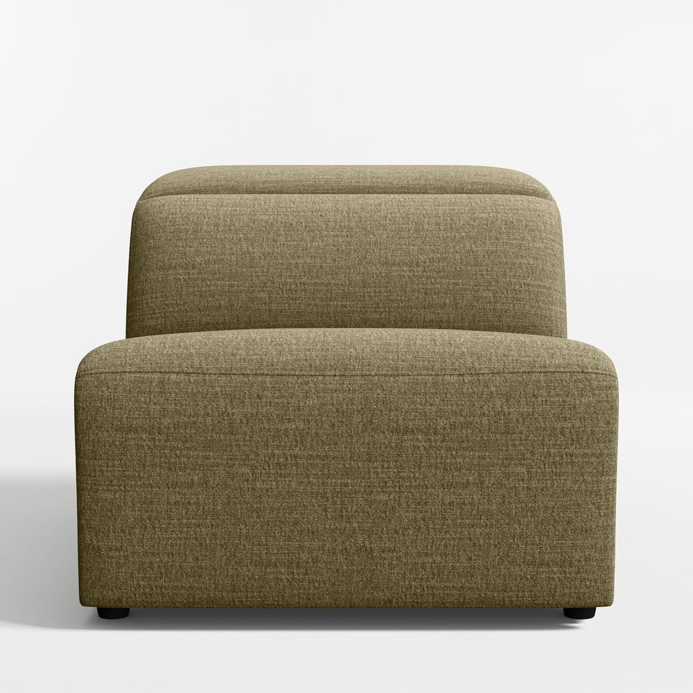 Drift Stationary Armless Chair Sectional Piece
