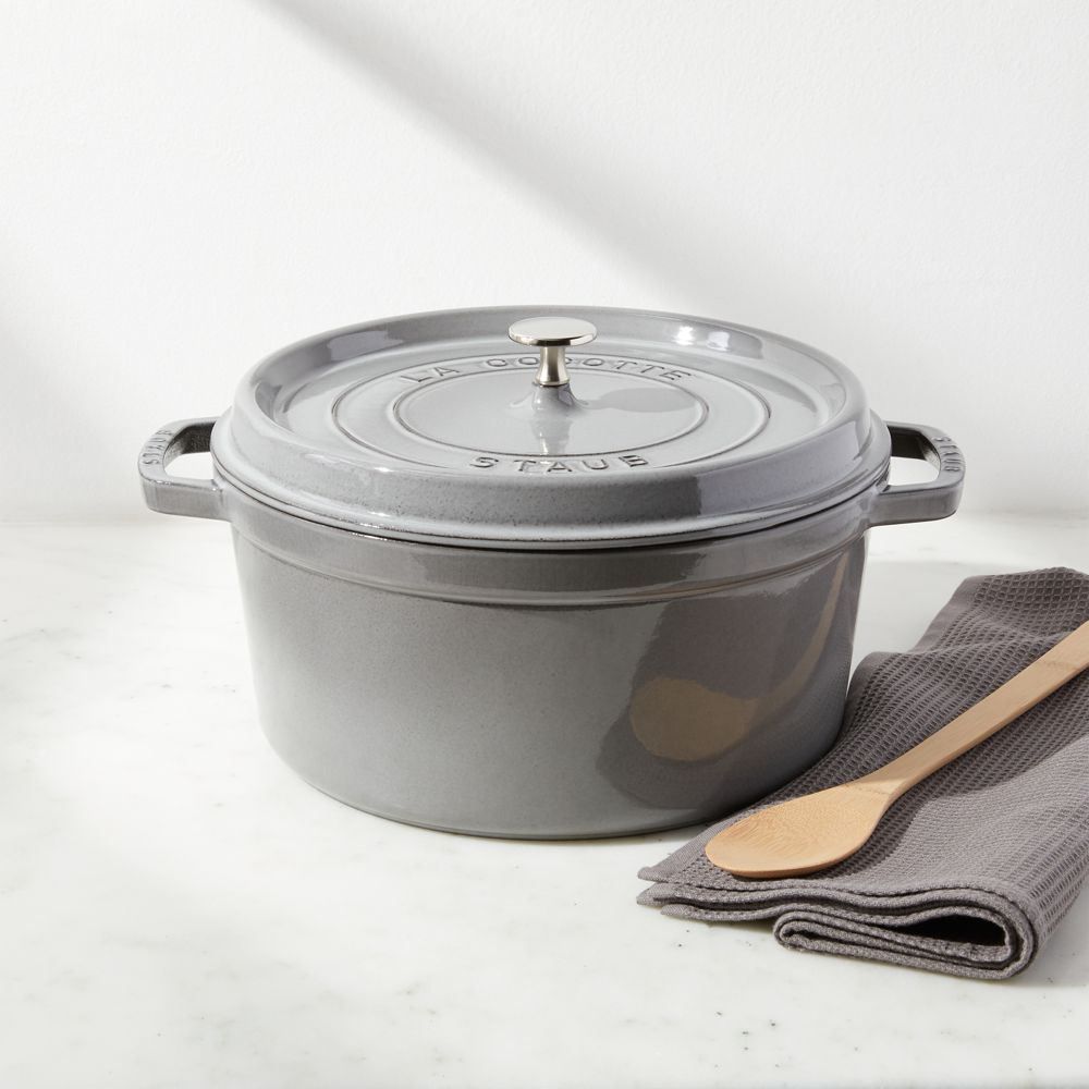 Staub 7-Qt Graphite Round Cocotte