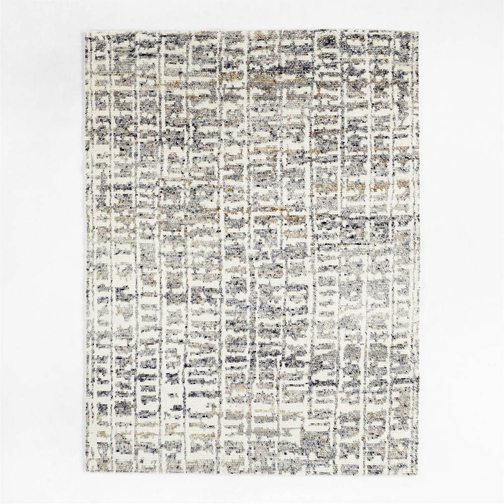 Telluride Wool Hand-Knotted Blue Area Rug