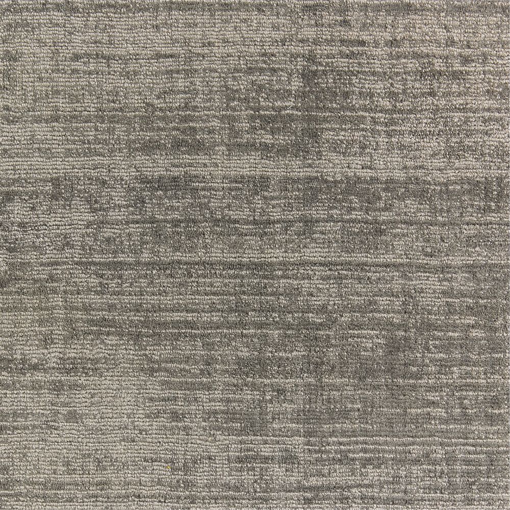 Laval Viscose Handwoven Solid Taupe Rug 12"x18" Swatch