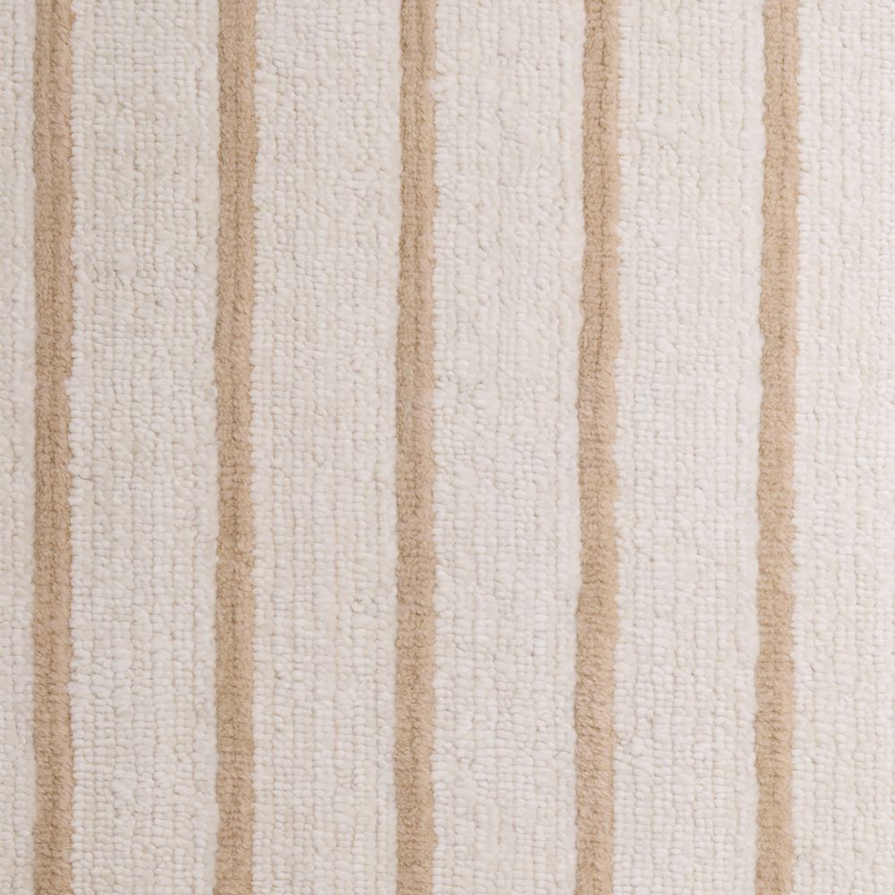 Brighton Wool Handwoven Ivory Rug Swatch 12"x18"