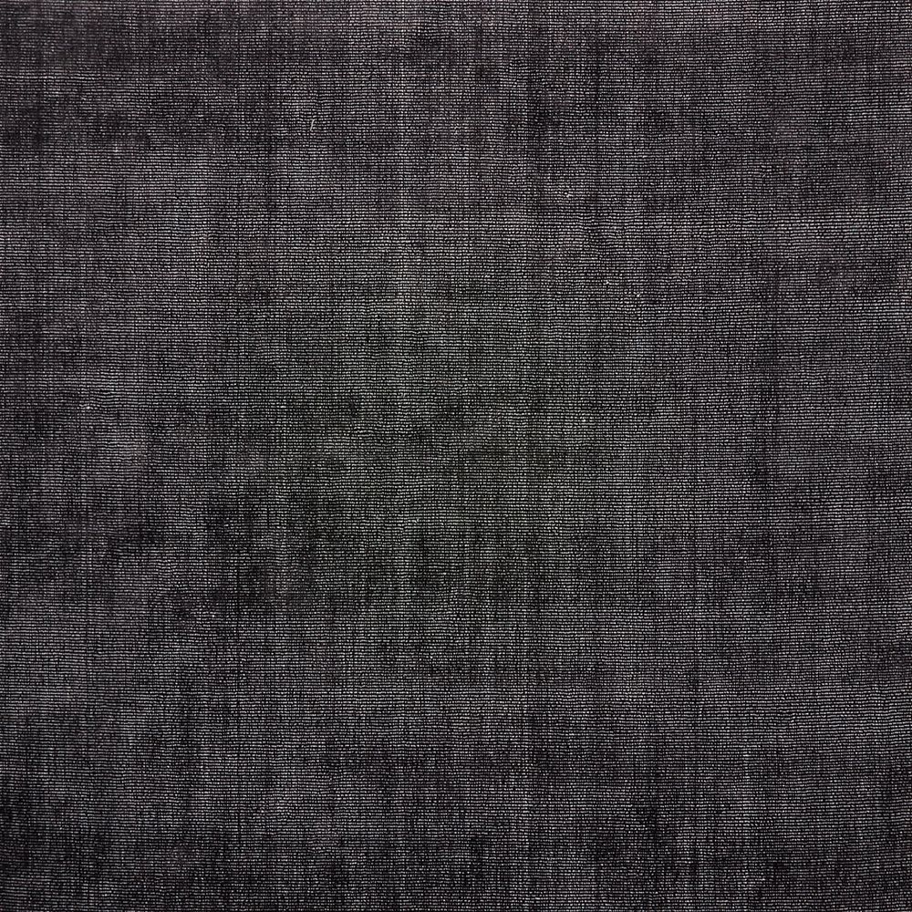 Vaughn Performance Wool-Blend Handwoven Black Rug Swatch 12"x18"