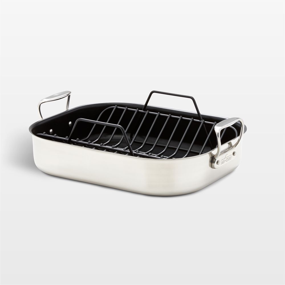 All-Clad Large 16" Nonstick Roasting Pan with Rack