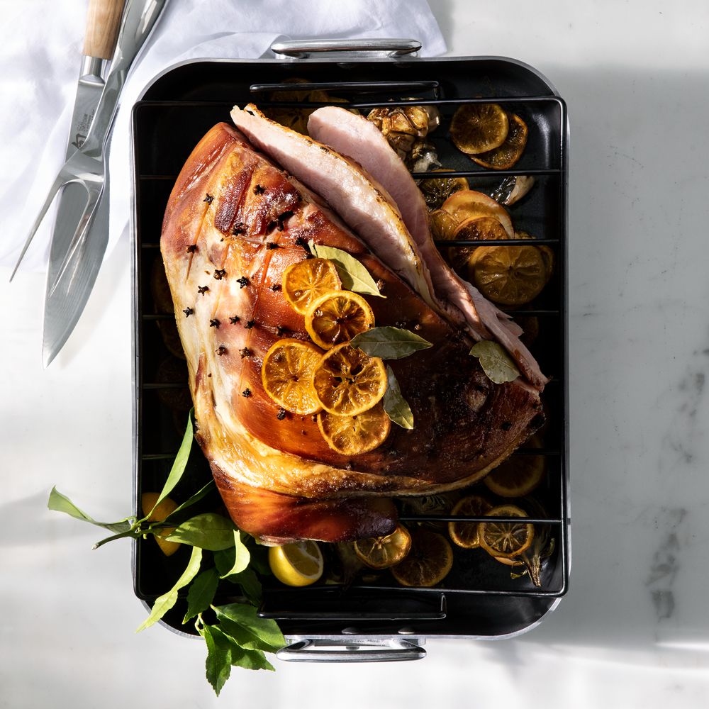 Alternative view of All-Clad Large 16" Nonstick Roasting Pan with Rack