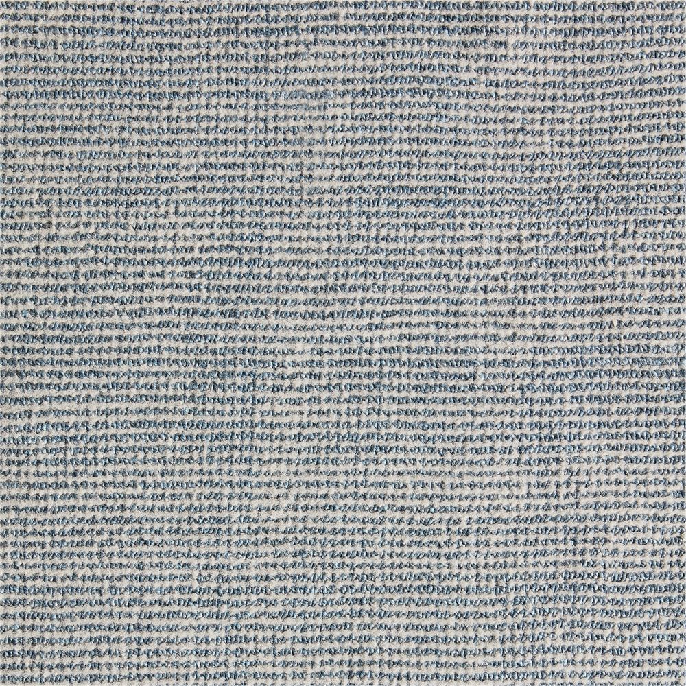 Monaco Performance Handwoven Light Blue Rug Swatch 12"x18"